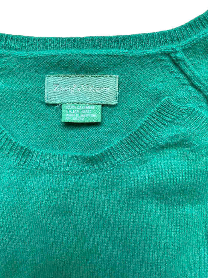 Pull en cachemire vert Zadig & Voltaire