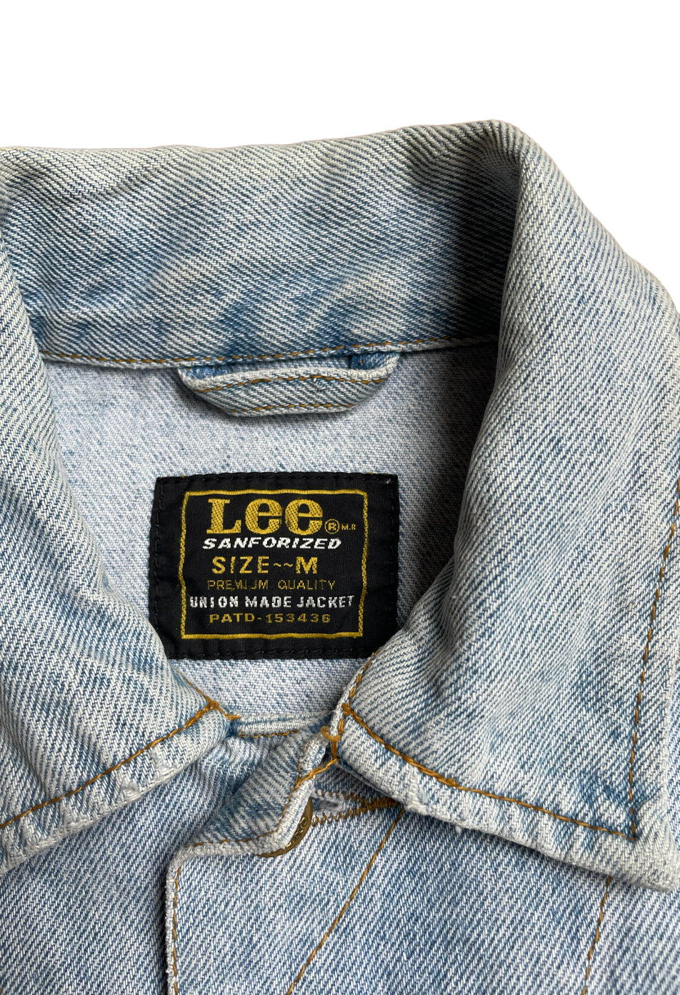 Blouson en jean clair oversize Lee