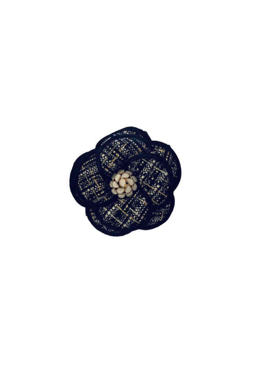 Broche en tweed vintage