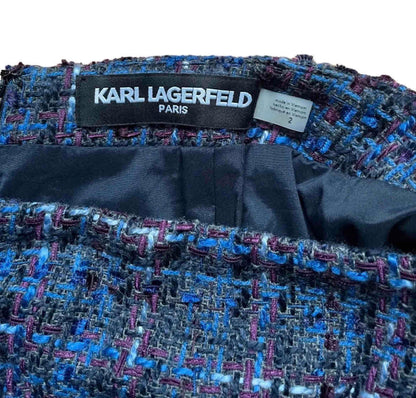 Jupe à carreaux Karl Lagerfeld