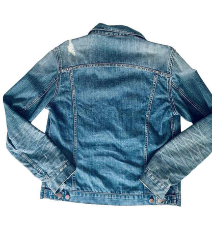 Blouson en jean SANDRO en très bon état