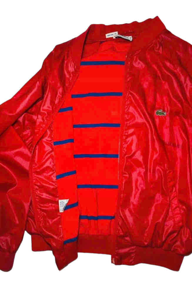 Coupe vent rouge (LACOSTE)