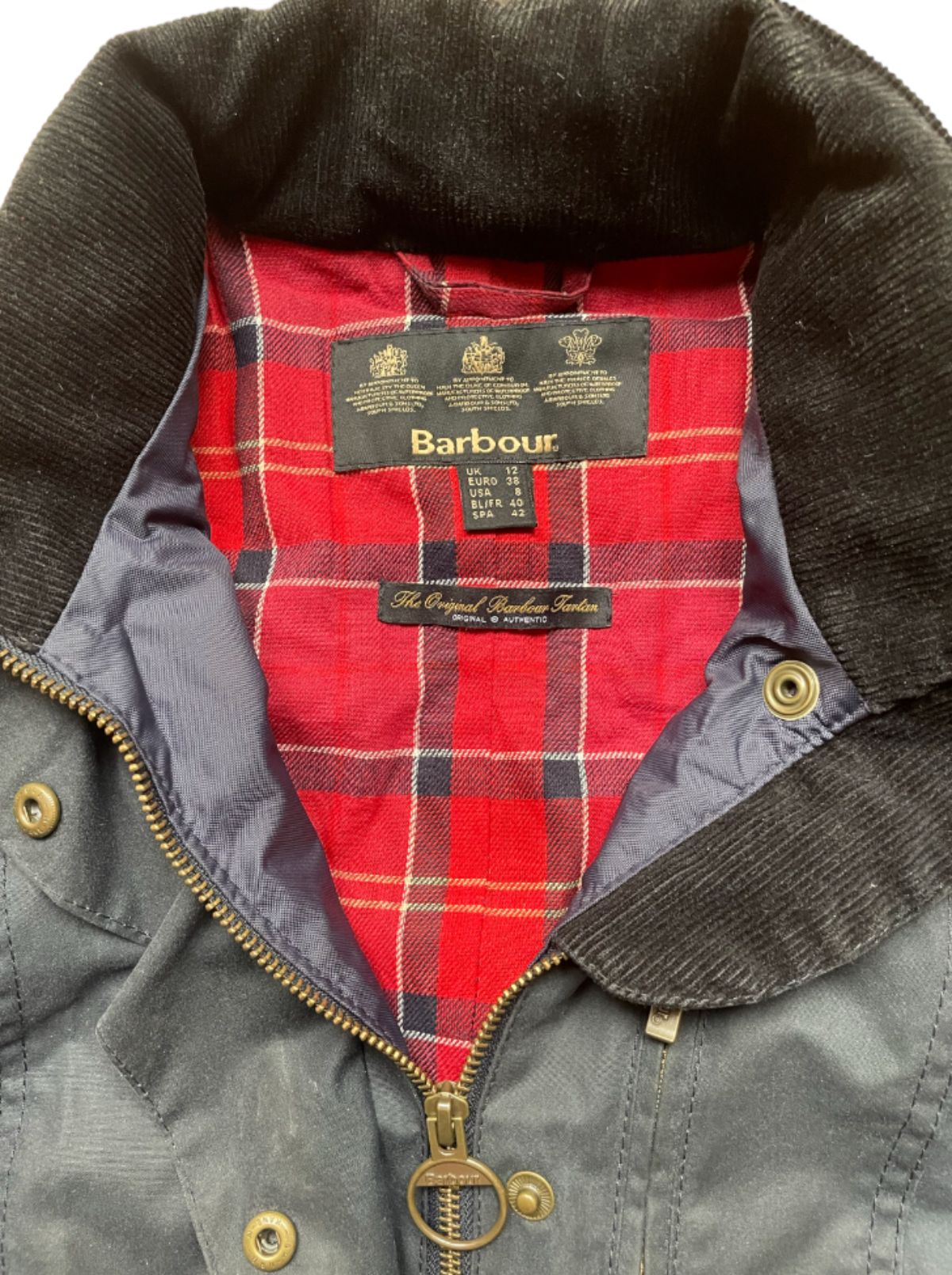 Manteau Barbour en coton ciré 2