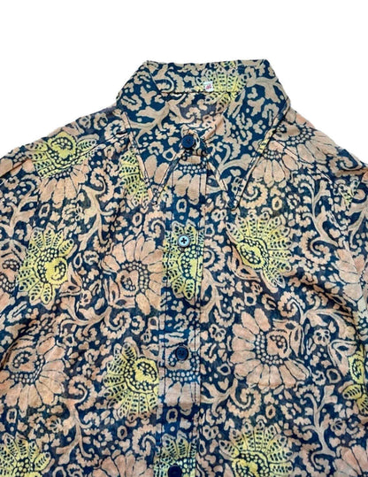 Chemise à motifs vintage