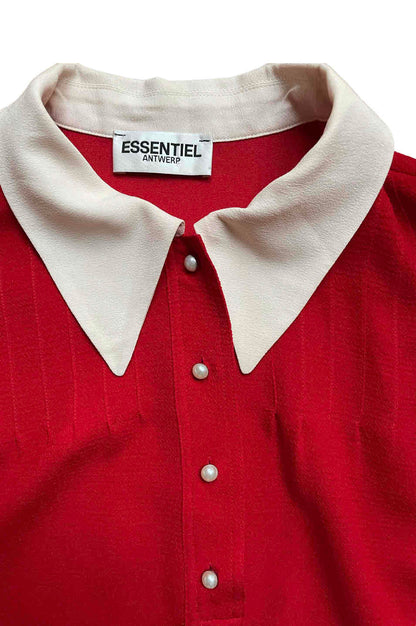 Chemise rouge Essentiel Antwerp