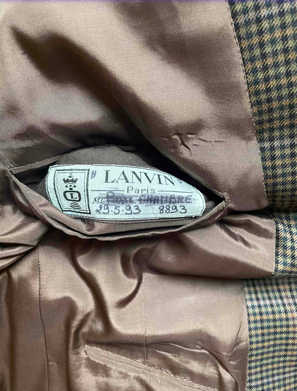 Veste Lanvin homme en laine