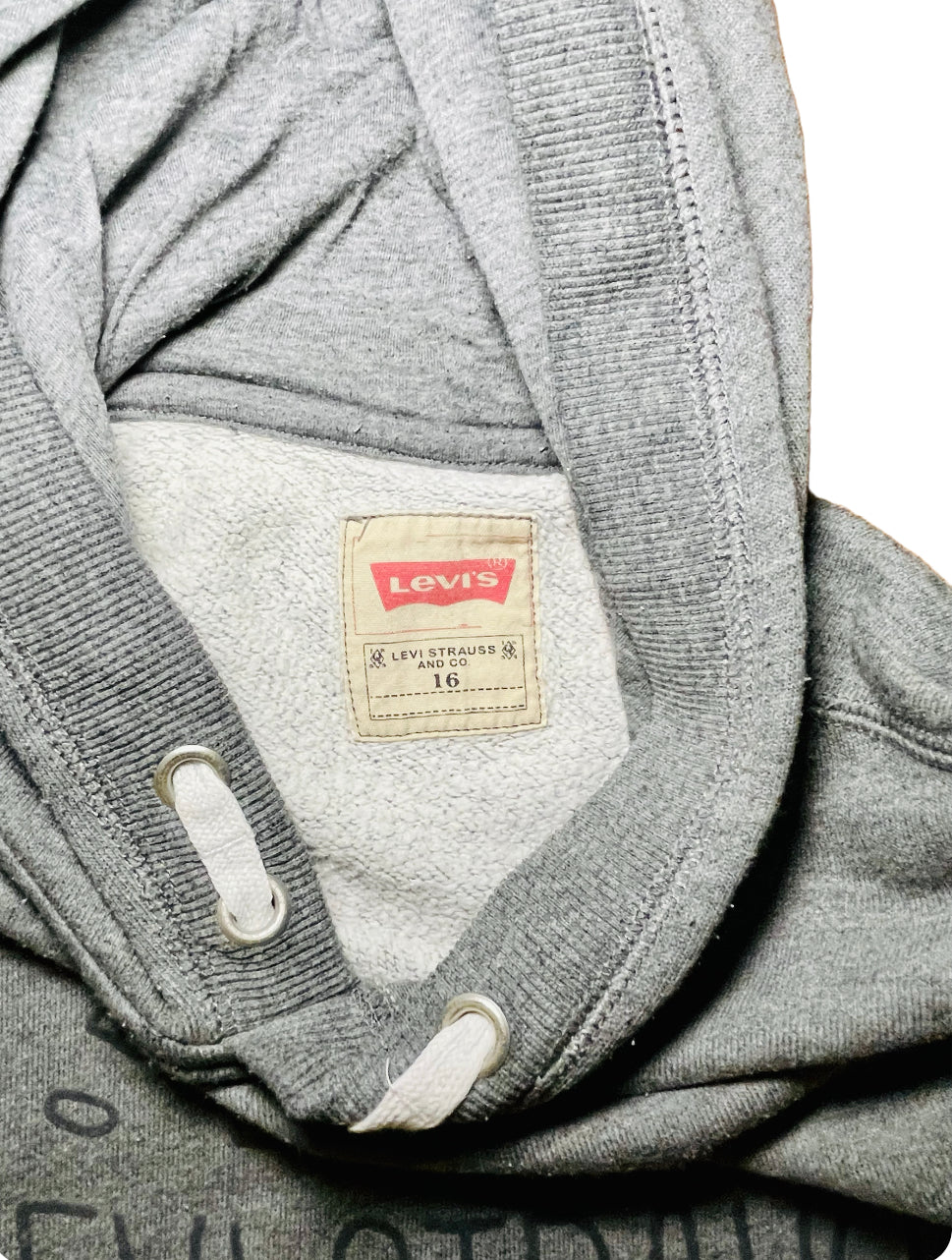 Sweat à capuche gris Levi's